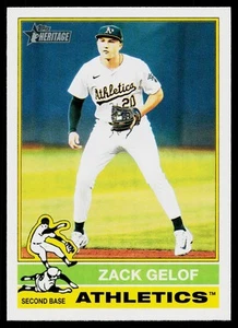 2025 Topps Heritage Zack Gelof #170 Athletics - Picture 1 of 2