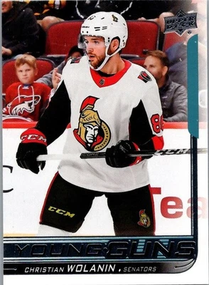 2018-19 Upper Deck - Young Guns Christian Wolanin #460 (RC) - Image 1 of 2