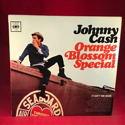 JOHNNY CASH Orange Blossom Special 1965 MONO vinyl LP original It Ain't Me Babe - Image 1 of 4