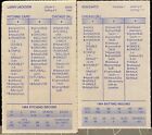 1964 CHICAGO CUBS, STRAT-O-MATIC Baseball, SADV, NEAR MINT, 24 cards