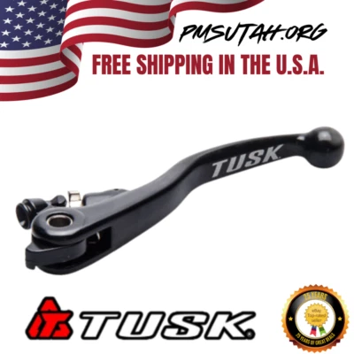 Tusk Clutch Lever 2014–2021 Husqvarna TC 125 TC125 2017–2021 TC 250 TC250 Black - Image 1 of 4