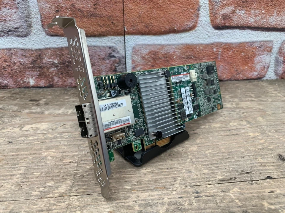 Genuine Intel RS3SC008 Dual Port RAID Controller Card - Full Height - Image 1 of 3