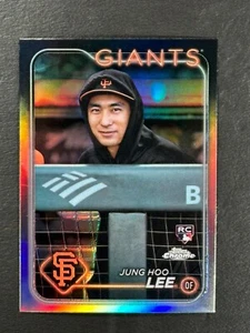 Actualización cromada Jung Hoo Lee RC refractor variación de imagen SP #USC185 2024 Topps - Imagen 1 de 2