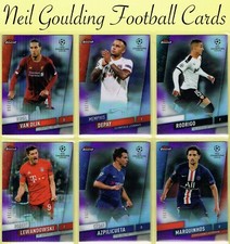 Topps Champions League FINEST 2019-2020 ☆ PURPLE PARALLEL #/250 ☆ Football Cards