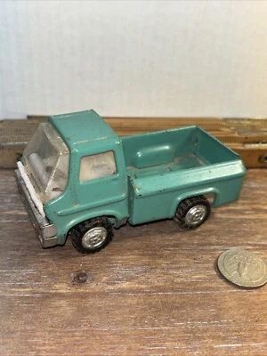 Vintage Marx Toys Aqua Blue Pick Up Truck Made In Japan Louis Marx INC - Image 1 of 4