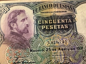 españa 1931 50 pesetas p82 003477 28b - Imagen 1 de 5