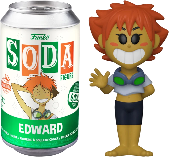 Cowboy Bebop - Edward US Exclusive Vinyl Soda [RS]-Funko-FUN58954 - Imagem 1 de 1