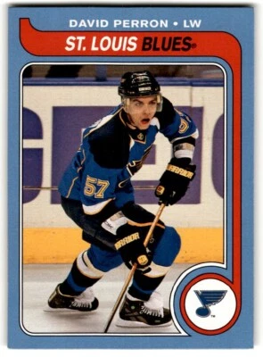 2008-09 O-Pee-Chee '79-80 Retro David Perron #172 St. Louis Blues - Image 1 of 2