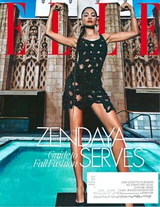 ELLE MAGAZINE - September 2023 - ZENDAYA Cover & Feature! - Picture 1 of 1