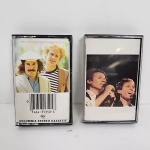 Lot 2 Simon & and Garfunkel's - Greatest Hits - Concert In Central cassette tape - Picture 1 of 4