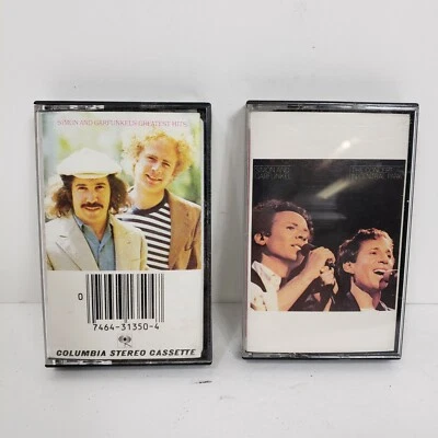 Lot 2 Simon & and Garfunkel's - Greatest Hits - Concert In Central cassette tape - Image 1 of 4