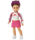 New American Girl Doll Joss Competition Hair Bow + Socks Nfinity Backpack Set