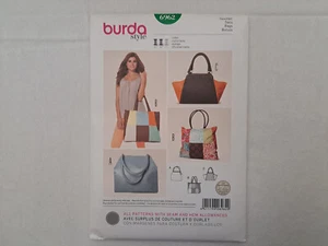Burda Pattern - Bags (One Size) #6962 - Uncut - Picture 1 of 5