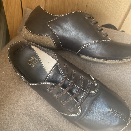 Scarpe Clarks Active Air slip on mocassino marrone UK 5D Eu 38 flat casual