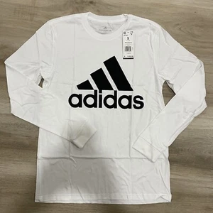 T-shirt uomo Adidas Amplifier taglia S sportiva manica lunga bianca multi sport - Foto 1 di 6