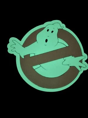 Glow In The Dark Ghostbusters Decal Sticker Hot Rod - Image 1 of 4
