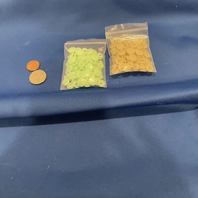 Two Mini Bags Of Mini Buttons To Craft With - Image 1 of 3