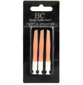 2 × Body Collection ENGLAND False Nail Applicators Pack Of 3 CARDED - Picture 1 of 1