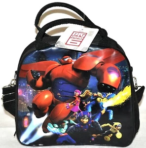 Bolsa de almuerzo aislada Big Hero 6 con botella de agua y correa para el hombro NWT - Imagen 1 de 3