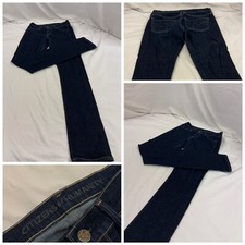 Citizens of Humanity Jeans Sz 25 Dark Cotton Elson Straight NWOT USA YGI R1-897