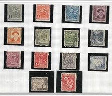 Andorra Española Serie del año 1948-53 (EW-279)