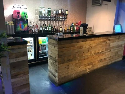 1sqm Reclaimed Pallet Wood: Rustic Wall Cladding - Kiln Dried - Timber Planks - Image 1 of 4