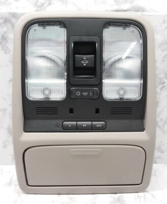 2007-2009 ACURA MDX ПЕРЕДНЯЯ КРЫША ВЕРХНИЙ КУПОЛ КАРТА ЛАМПА В СБОРЕ ОРИГИНАЛ  - Изображение 1 из 4