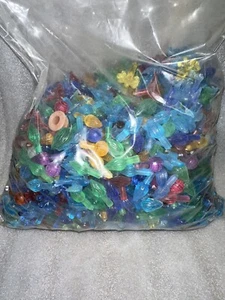 Topper estrella halo amarillo grande con palomas luces pequeñas y grandes +++ árbol de Navidad de cerámica - Imagen 1 de 3