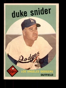 1959 Topps #20 Duke Snider EX-MT - Picture 1 of 2