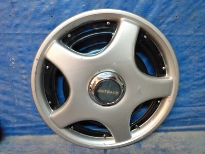 Subaru Impreza Outback Legacy 1994-1997 tapacubos cubierta de rueda giratoria en equipo original Foto 1 de 4