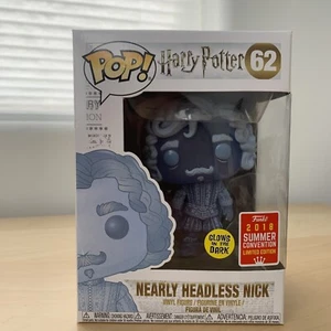 Funko POP! Nick casi sin cabeza exclusivo de la convención de verano de Harry Potter 2018 - Imagen 1 de 9
