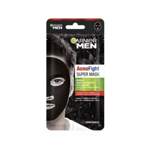 Garnier Men Acno Fight Super Mask XL Mask Fight Reduces Acne Oil 22g UK Stock - Picture 1 of 8