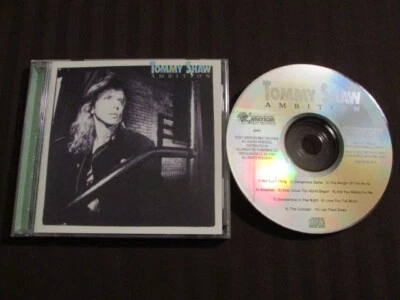 TOMMY SHAW AMBITION 2007 PROMO CD AMERICAN BEAT RECORDS STYX SINGER GUITARIST NM Foto 1 de 4