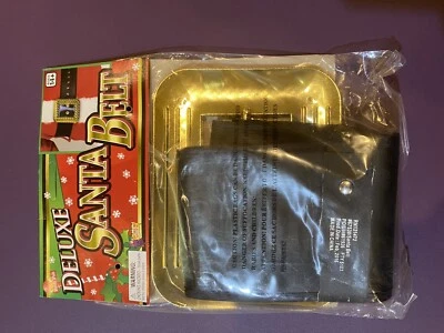 Disfraz Cinturón Papá Noel Foro Novedades Unisex Adulto Fiesta ~~ Envío Gratis Foto 1 de 4