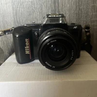 CÁMARA FOTOGRÁFICA NIKON AF N4004 SLR 35-70 MM NIKKOR sin probar Foto 1 de 4