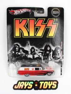 Chevy Delivery Hot Wheels KISS Metal Diecast 2012 Mattel '59 nuevo en tarjeta - Imagen 1 de 4