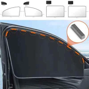 Magnetic Car Window Sunshade Cover Summer UV Protection Car Side Front Rear Wind - Picture 1 of 26