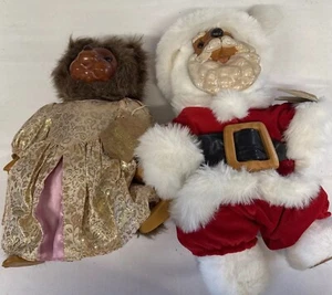 Vintage 1989 Robert Raikes Bears Hand Signed - Christmas Santa Bear Numbered - Picture 1 of 14
