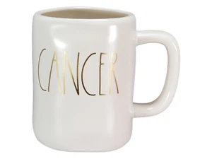 Rae Dunn “CANCER” Mug Horoscope GOLD FONT Zodiac Sign 2020 - Picture 1 of 3