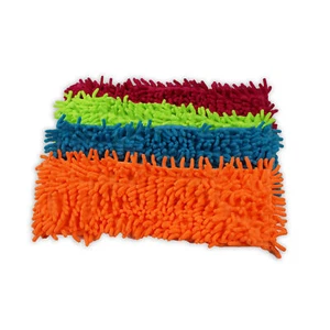 4 fach Set Mikrofaser Wischmop Ersatzbezug Bodenwischer Wischtücher Lappen - Bild 1 von 1