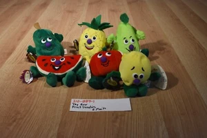 Toy Box 6 Fruit Seedies 1998 Beanbag Peluche (310-884-1) - Imagen 1 de 2
