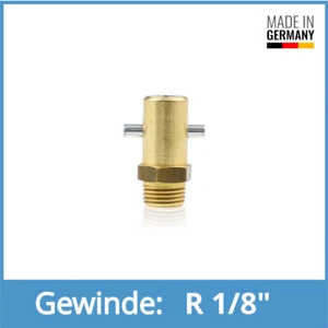 R 1/8" Messing Bajonettschmiernippel A (B1) Schmiernippel - Picture 1 of 1