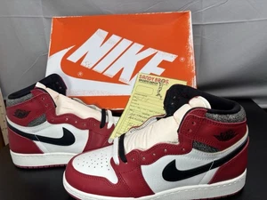 GS Brandneu Air Jordan 1 Retro High OG Chicago Lost and Found Schuh [FD1437 612] - Bild 1 von 18