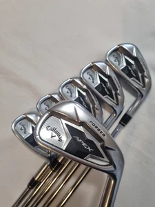 Callaway Apex Forged 2019 Irons 5-PW Regular Plus Flex Project X LZ 105 Shafts - Picture 1 of 7