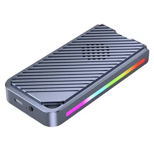 Mobile RGB M.2-Festplattenbox NVME-Protokoll SSD Externe Box 40 Gbit/S Soli3521 - Photo 1/10