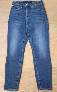 Lucky Brand Jeans Womens 6/28 High Rise Bridgette Skinny Blue Denim Pants 28x27 - Picture 1 of 13