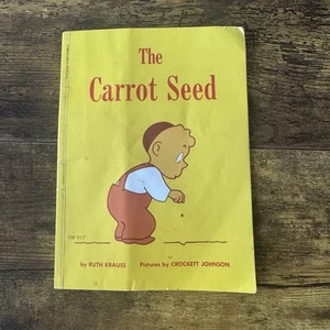 The Carrot Seed by Ruth Krauss (1981) Paperback Vintage Children’s Book Picture - Picture 1 of 10