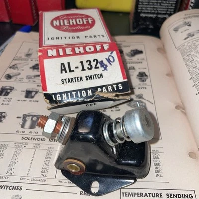 NOS Starter switch for 1940-42 plymouth & Willys 1946-52 - Image 1 of 4