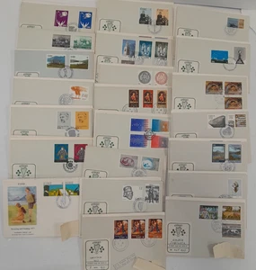 Vintage Ersttagsbriefmarken 82 Briefumschläge Eire Briefmarken 1975 - 1977 A6 G760 - Bild 1 von 12