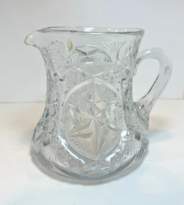Antique EAPG Pitcher Handblown Pontil 32 oz Heavy Cambridge Glass Co. 1902-1958 - Picture 1 of 7